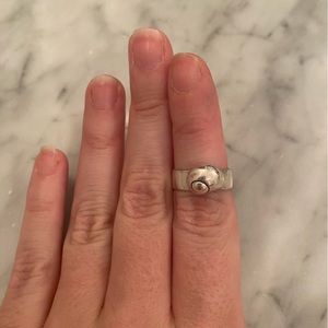 Mignon Faget garden snail ring
